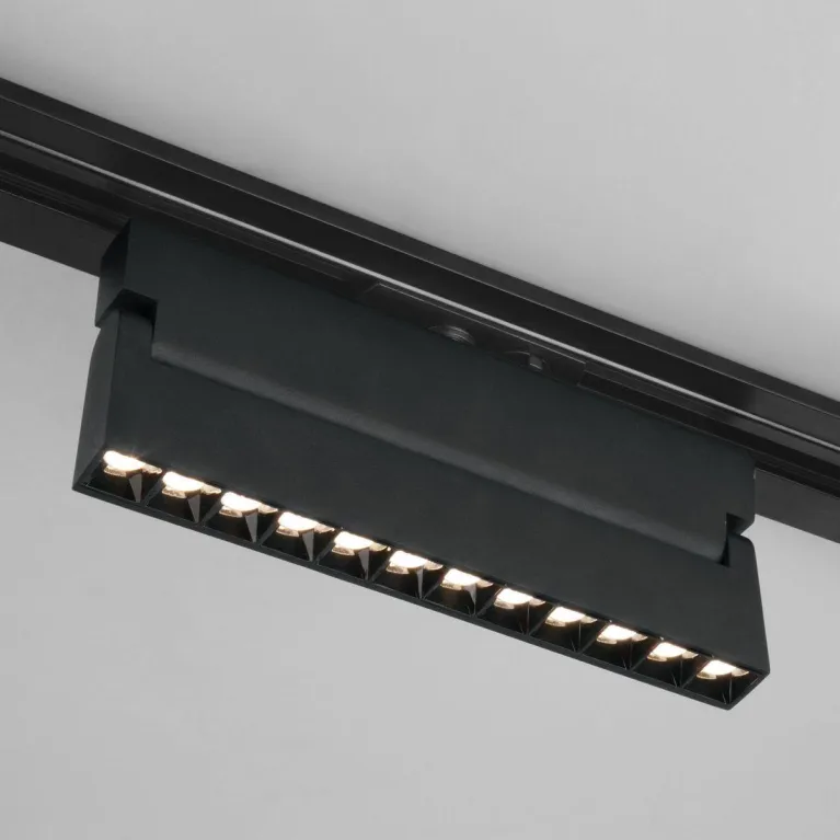 Трековый светодиодный светильник Elektrostandard Garda 85018/01 черный a057442 в Нижнем Новгороде