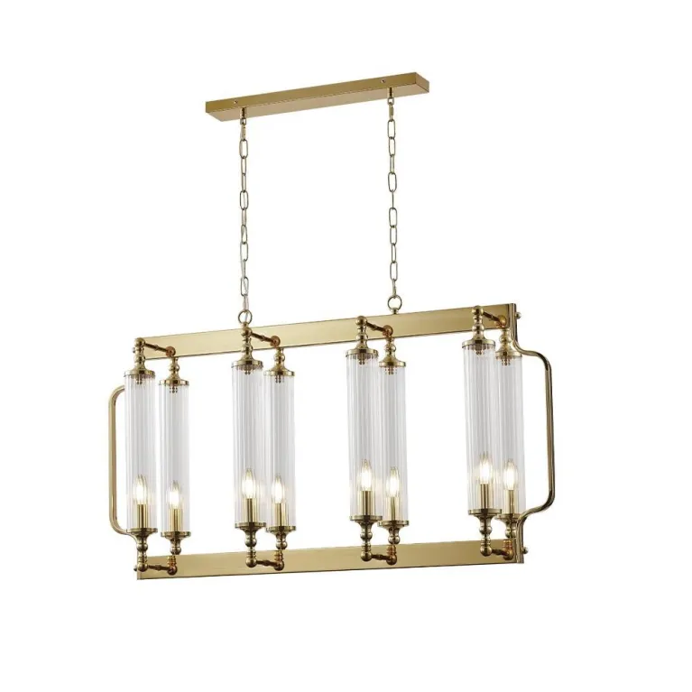 Подвесная люстра Crystal Lux TOMAS SP8 L1000 BRASS в Нижнем Новгороде