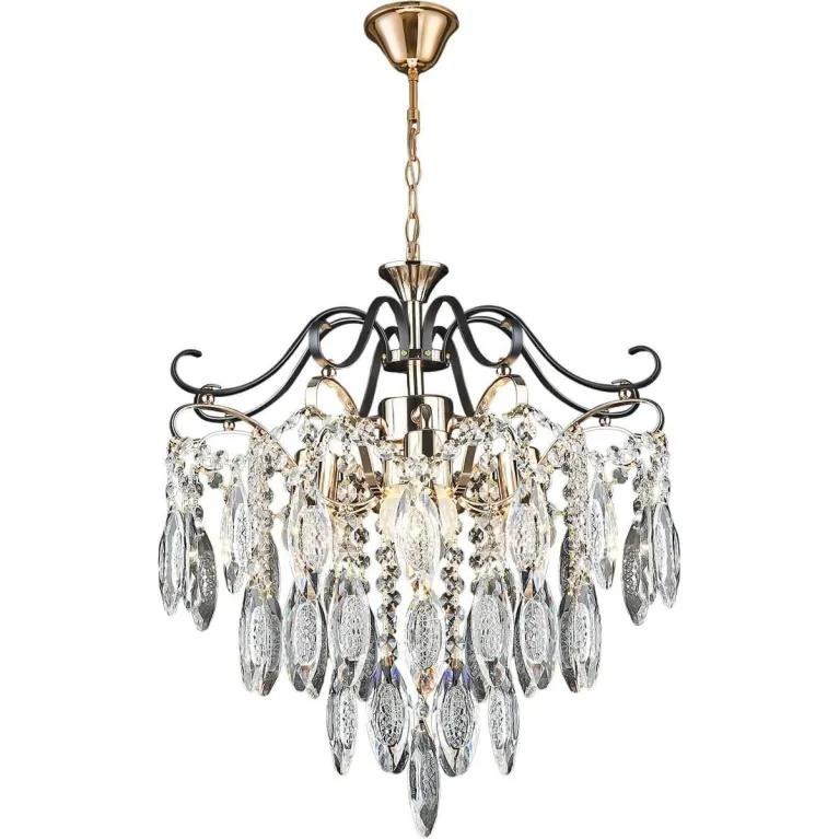 Подвесная люстра Reluce 02152-0.4-04 FGD+BK в Нижнем Новгороде