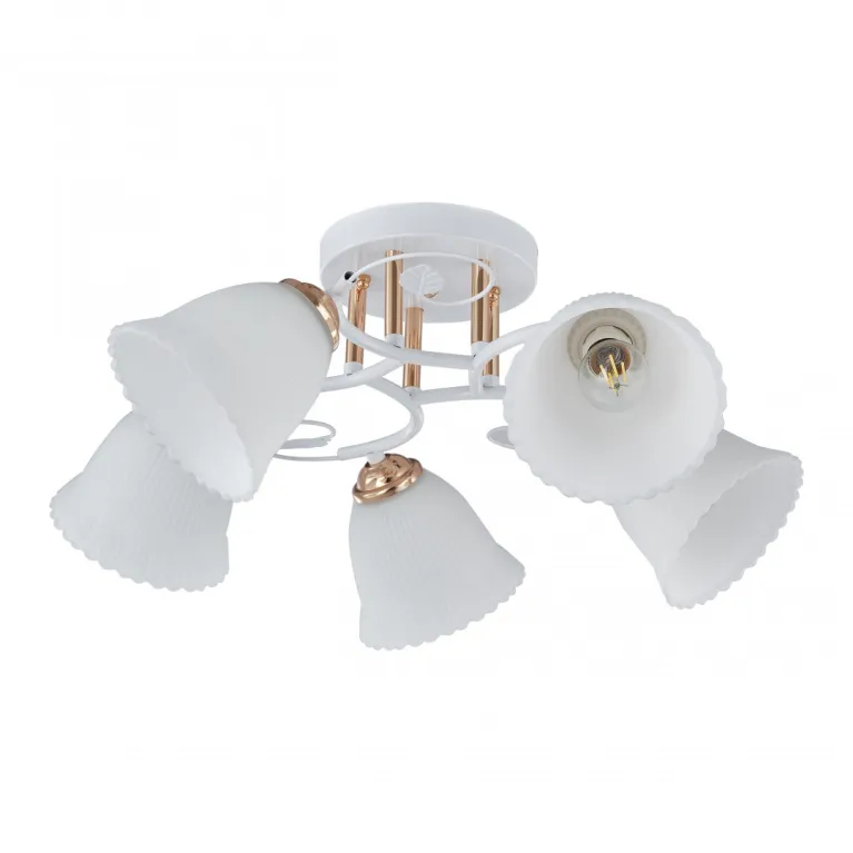 Потолочная люстра Arte Milano Amalfi 325395/5A WH+FG в Нижнем Новгороде