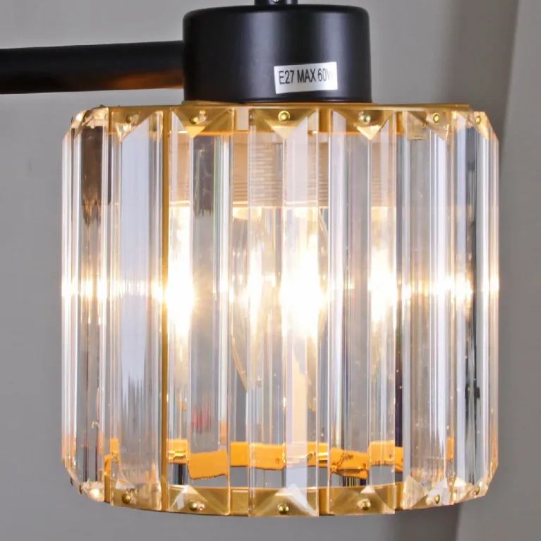 Люстра на штанге Illumico IL1305-5CPA-29 BK GD в Нижнем Новгороде