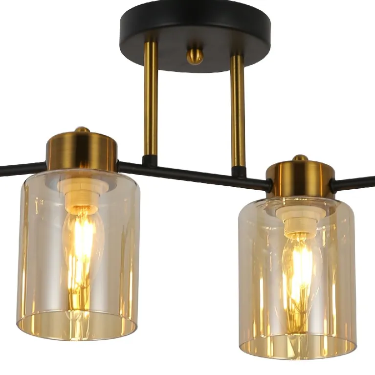 Потолочная люстра Illumico IL6111-4COU-79 BK GD Qui в Нижнем Новгороде