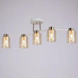Потолочная люстра Illumico IL6111-5COU-79 WH GD Qui