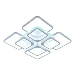 Потолочная светодиодная люстра Reluce 11005-0.3-4+4RGB WH(RGB)