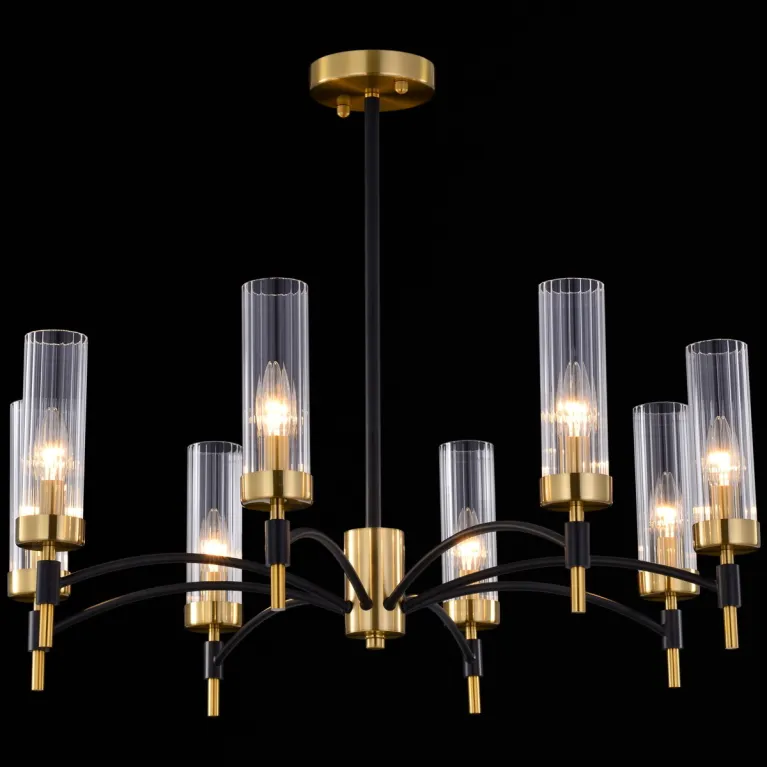 Люстра на штанге Illumico IL5177-8PLS-29 BRASS TUBO в Нижнем Новгороде