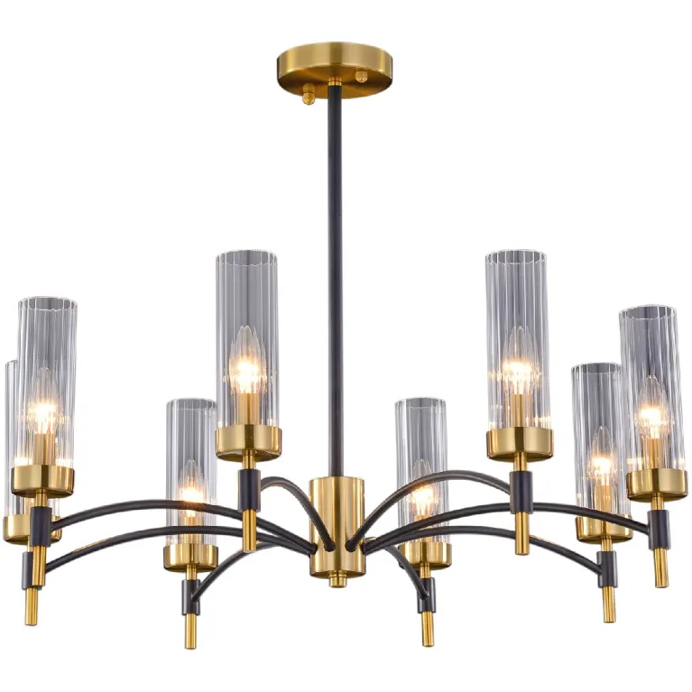 Люстра на штанге Illumico IL5177-8PLS-29 BRASS TUBO в Нижнем Новгороде