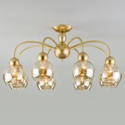 Потолочная люстра Eurosvet 30148/8 перламутровое золото
