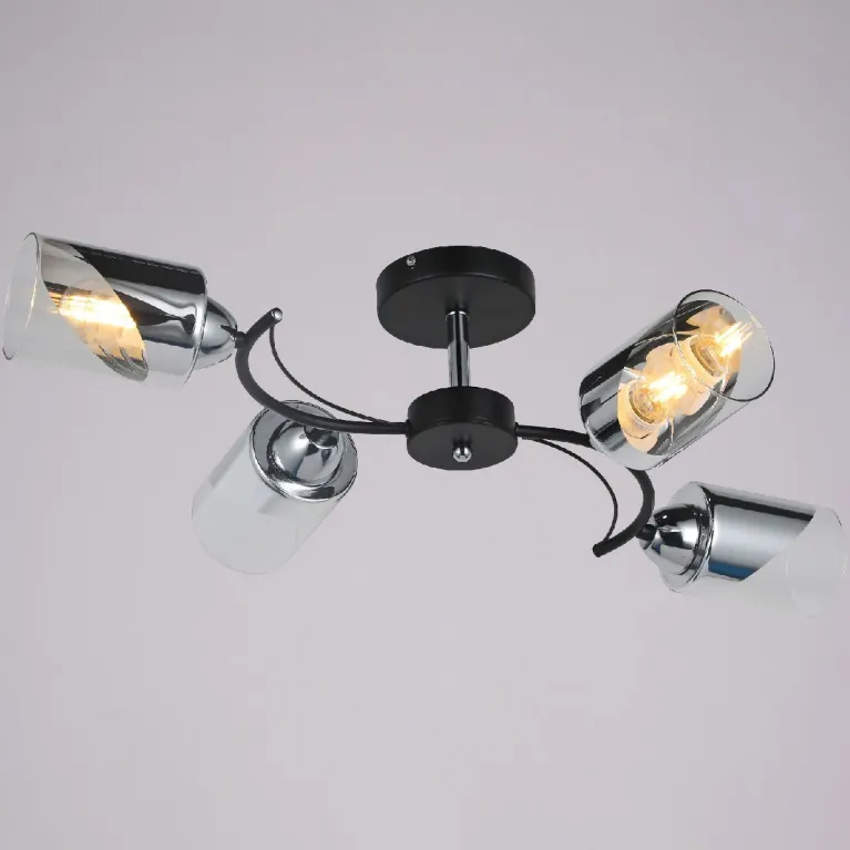 Люстра на штанге Illumico IL8208-4COU-79 BK CR Iola в Нижнем Новгороде