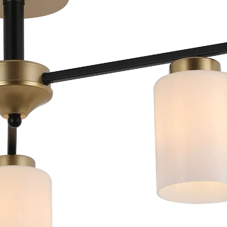 Люстра на штанге Illumico IL8250-3COU-79 BK GD Dora в Нижнем Новгороде