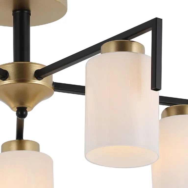 Люстра на штанге Illumico IL8250-5COU-79 BK GD Dora в Нижнем Новгороде