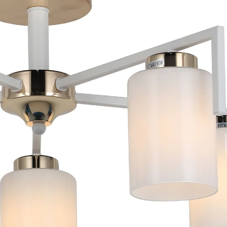 Люстра на штанге Illumico IL8250-5COU-79 WH GD Dora в Нижнем Новгороде