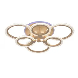 Потолочная люстра Seven Fires Snorri SF7061/7C-SGD-RGB Потолочная люстра Seven Fires Snorri SF7061/7C-SGD-RGB