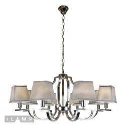 Подвесная люстра iLamp Hilton 6943-8 CR