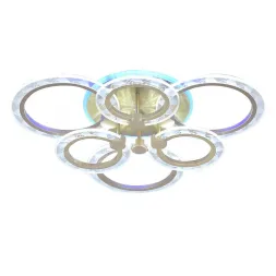 Потолочная люстра Seven Fires Talek SF7054/7C-SGD-RGB