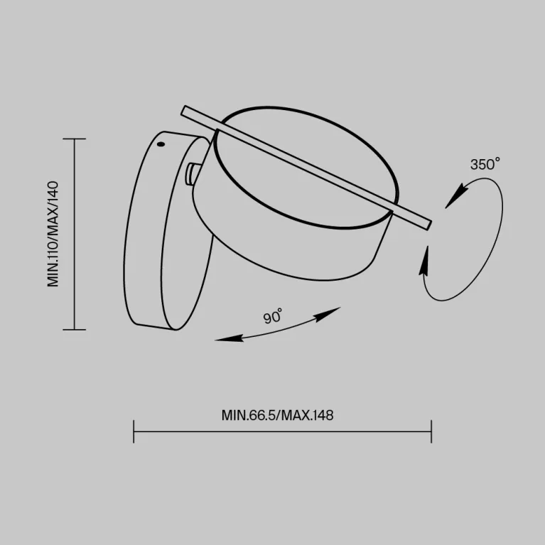 Настенный светильник Maytoni Nuance MOD180WL-L4W3K1 в Нижнем Новгороде