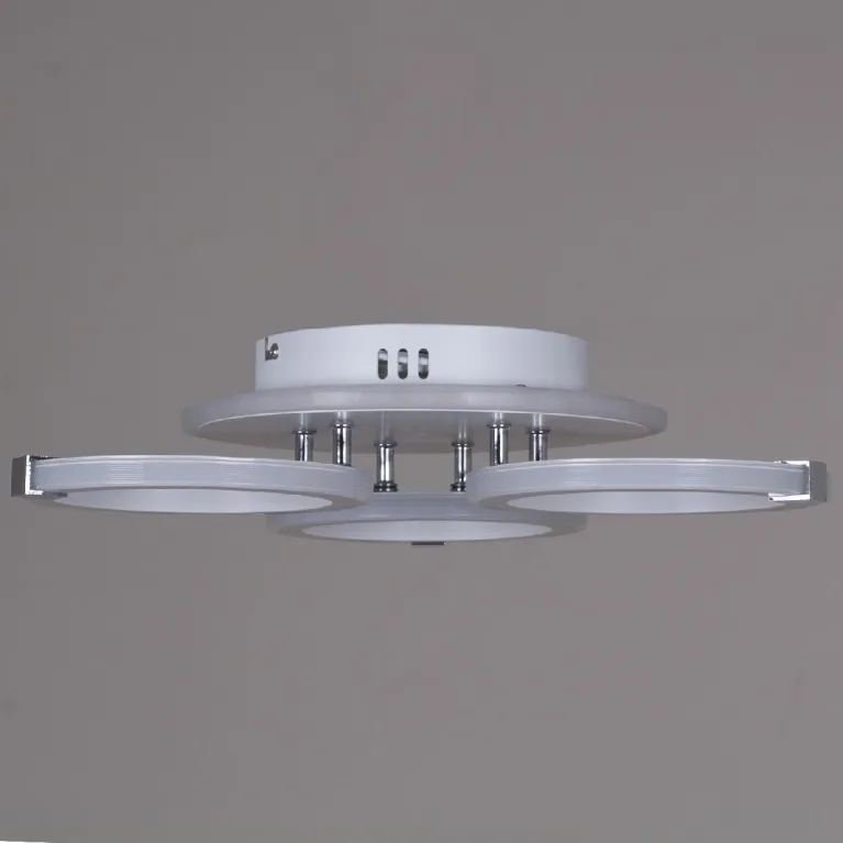 Потолочная люстра Reluce 06319-3.3-03 WH+CR (RGB) в Нижнем Новгороде