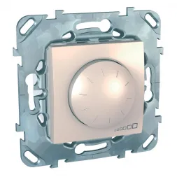 Диммер поворотный Schneider Electric Unica для ламп накаливания и галогенных 40-1000W MGU5.512.25ZD