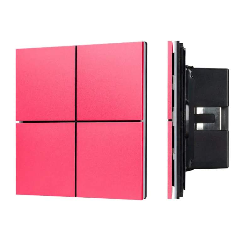Кнопочная панель Arlight KNX-304-23-IN Rose Red BUS, Frameless 039664 в Нижнем Новгороде