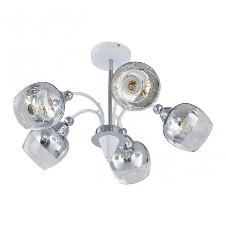 Люстра на штанге Arte Milano Napoli 326008/5A WH+CR в Нижнем Новгороде