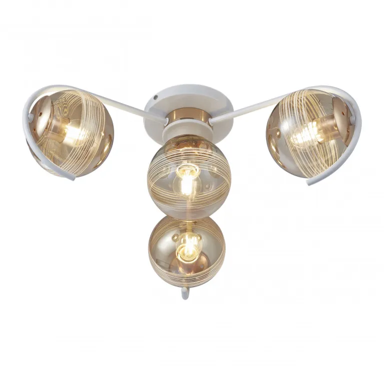 Потолочная люстра Arte Milano Amalfi 326208/3+1 WH+FG в Нижнем Новгороде