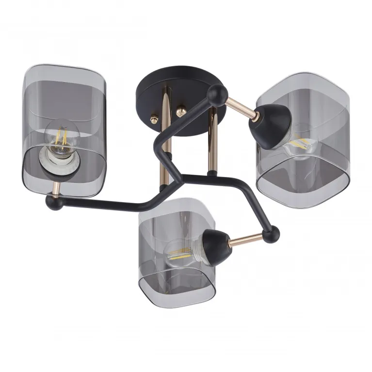 Потолочная люстра Arte Milano Amalfi 324308/3 BK+FG в Нижнем Новгороде