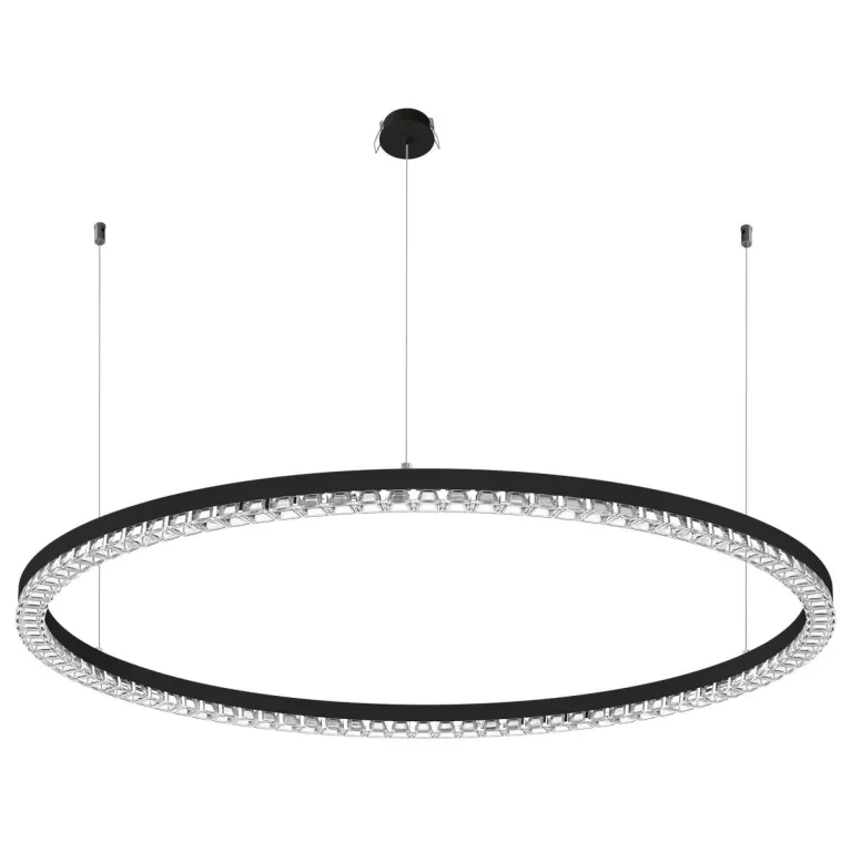 Подвесная люстра Arlight SP-DIAMOND-R1050-60W Warm3000 (BK, 45 deg, 230V, TRIAC) 054487 в Нижнем Новгороде