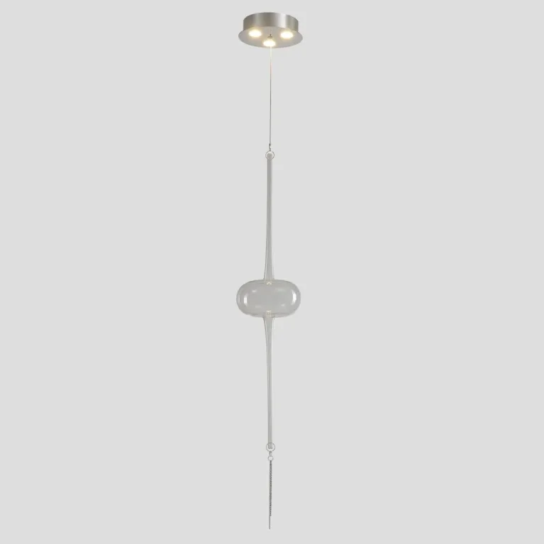 Подвесной светильник Crystal Lux GLASS SP3W LED CHROME в Нижнем Новгороде