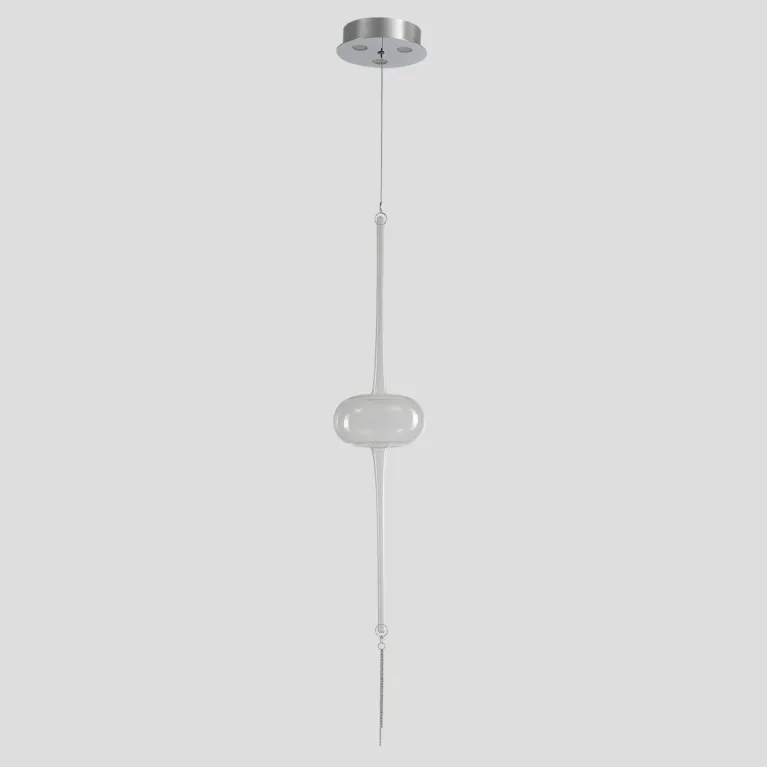Подвесной светильник Crystal Lux GLASS SP3W LED CHROME в Нижнем Новгороде