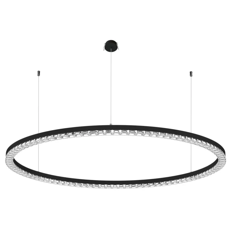Подвесная люстра Arlight SP-DIAMOND-R1250-80W Warm3000 (BK, 45 deg, 230V, TRIAC) 054491 в Нижнем Новгороде