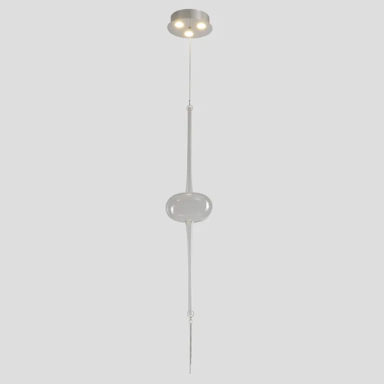 Подвесной светильник Crystal Lux GLASS SP3W LED CHROME в Нижнем Новгороде