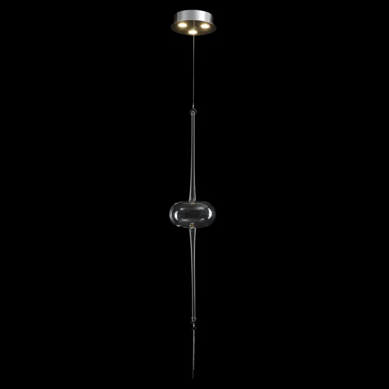 Подвесной светильник Crystal Lux GLASS SP3W LED CHROME в Нижнем Новгороде