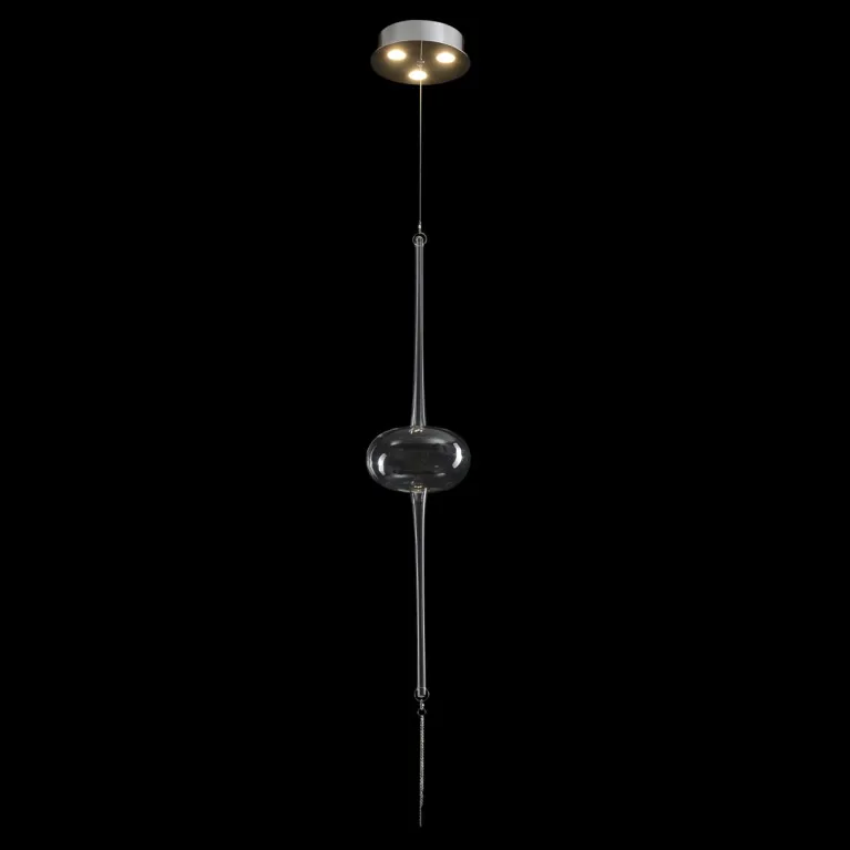Подвесной светильник Crystal Lux GLASS SP3W LED CHROME в Нижнем Новгороде