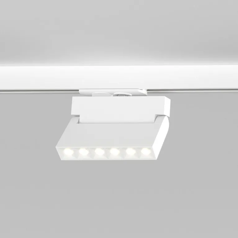 Трековый светодиодный светильник Elektrostandard Garda 85017/01 белый a057441 в Нижнем Новгороде