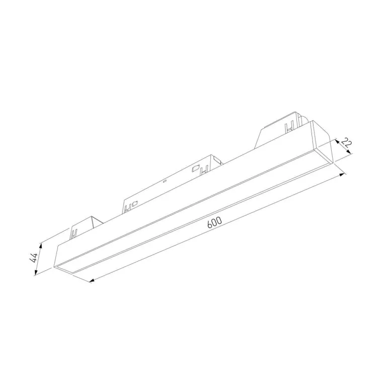 Трековый светодиодный светильник Elektrostandard Slim Magnetic 85002/01 a059183 в Нижнем Новгороде