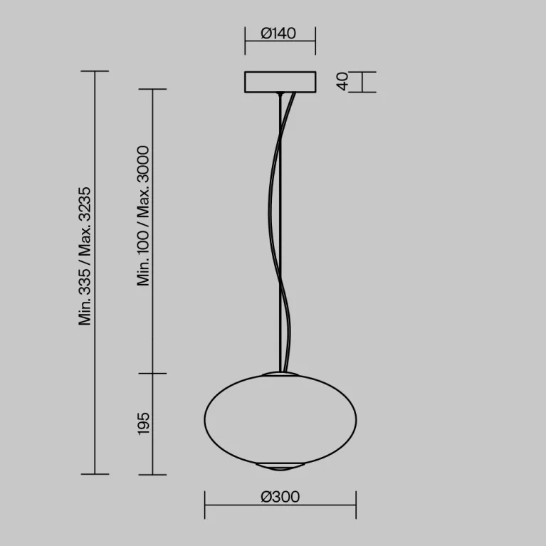 Подвесной светильник Maytoni Bruma MOD397PL-L12CH3K в Нижнем Новгороде