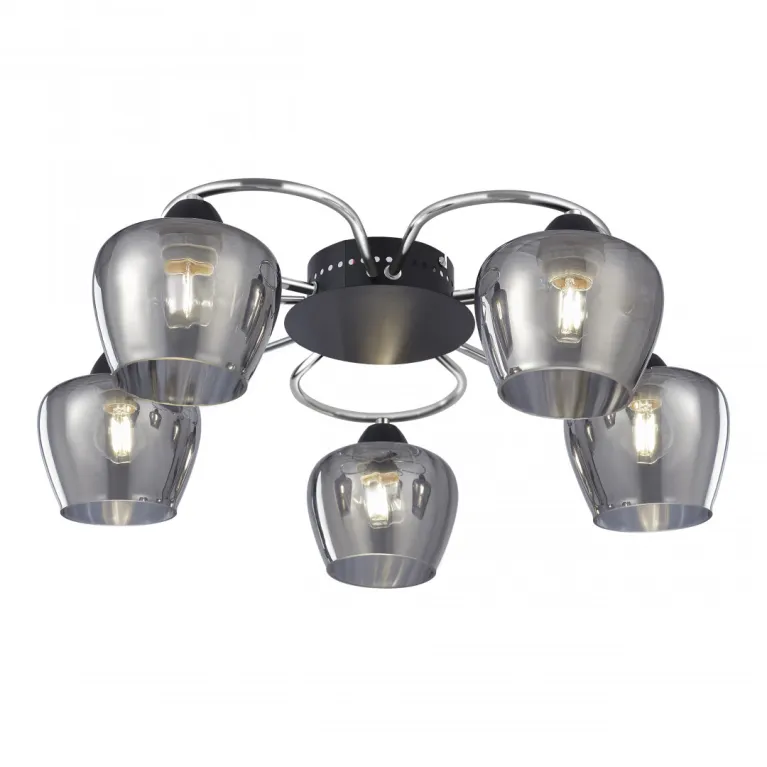 Потолочная люстра Arte Milano Amalfi 321508/5 CR+BK в Нижнем Новгороде