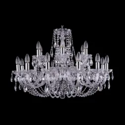 Подвесная люстра Bohemia Ivele 1406/12+6/300 Ni