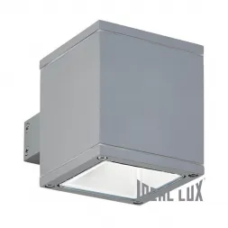 Уличный настенный светильник Ideal Lux Snif Ap1 Square Grigio