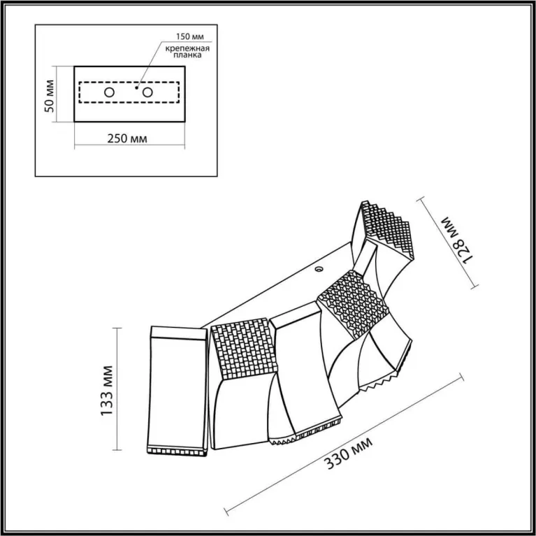 Настенный светодиодный светильник Odeon Light Asturo 4993/12WL в Нижнем Новгороде