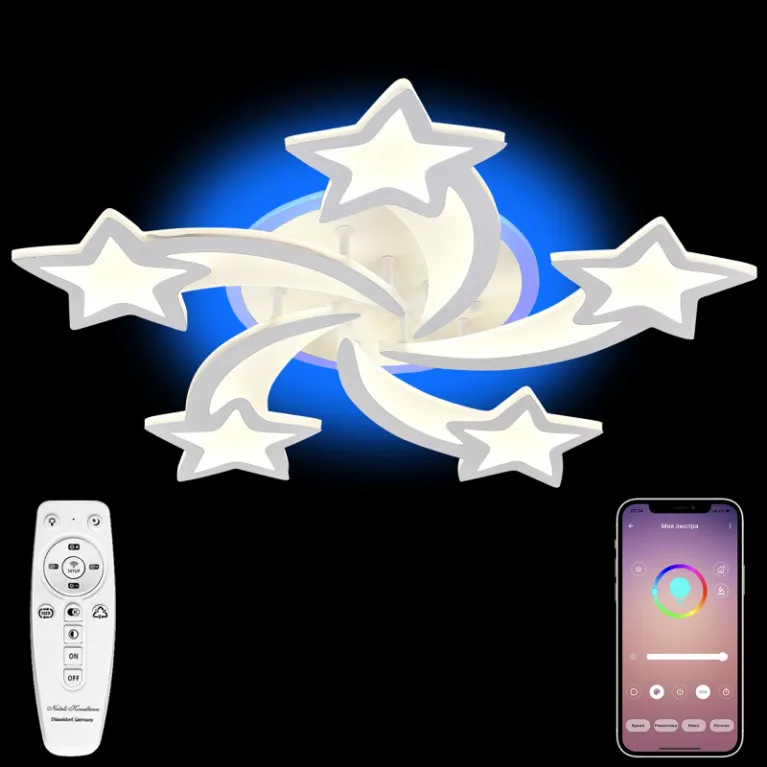Потолочная люстра Natali Kovaltseva LED LAMPS 81145 в Нижнем Новгороде