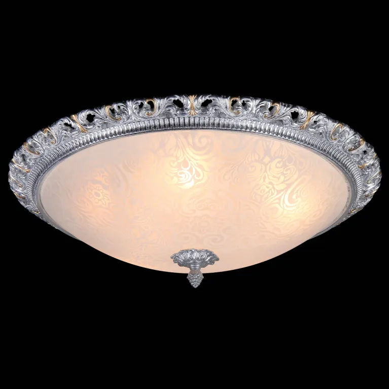 Потолочная люстра Natali Kovaltseva Gisele 10435/5С WHITE SILVER GOLD в Нижнем Новгороде