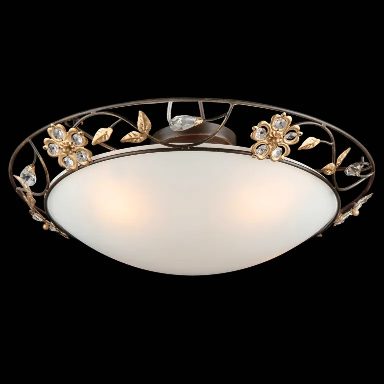 Потолочная люстра Natali Kovaltseva Diana 10434/4C BRASS в Нижнем Новгороде