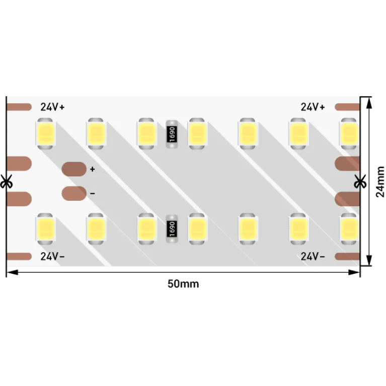 Светодиодная лента DesignLed DSG2280V2-24-NW-33 003246 в Нижнем Новгороде