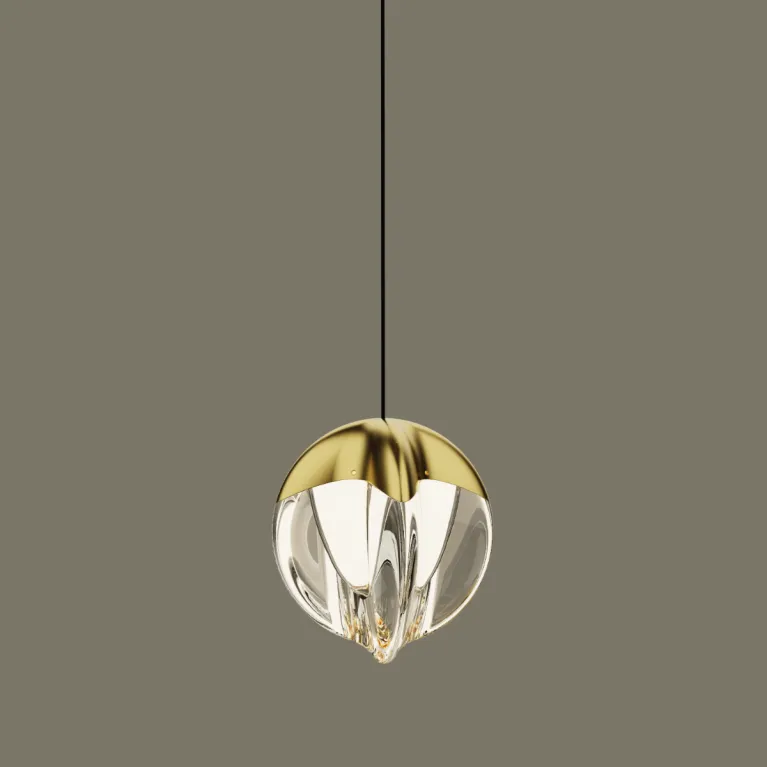 Подвесной светильник Delight Collection MD24001033-1A gold/clear в Нижнем Новгороде