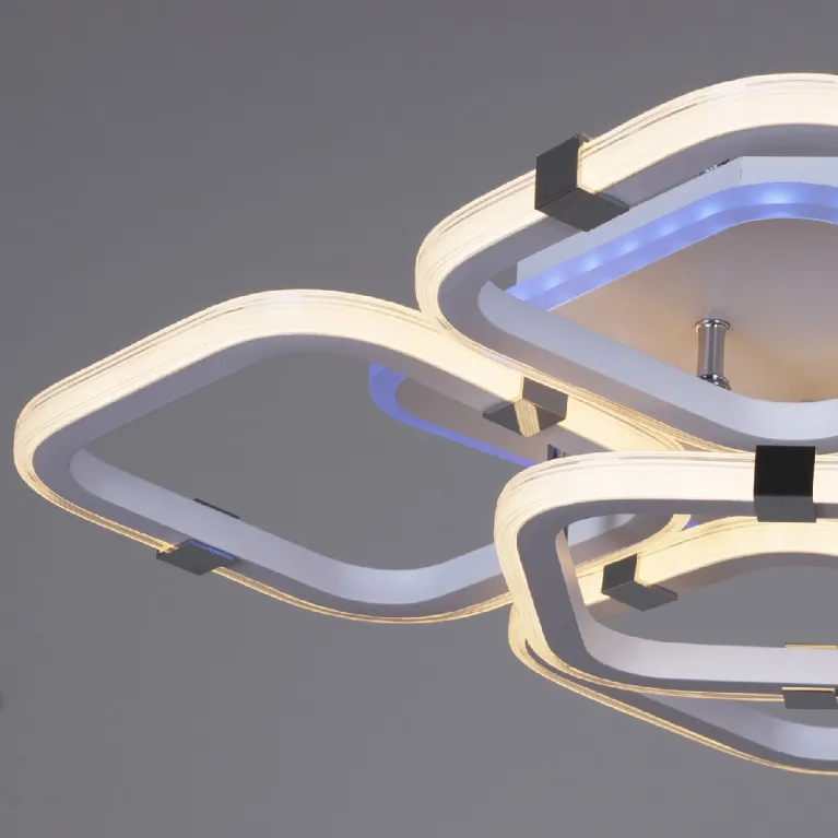 Потолочная люстра Reluce 06321-3.3-05 WH+CR (RGB) в Нижнем Новгороде