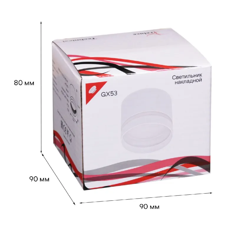 Накладной светильник Reluce 53001-9.5-001LD GX53 WT в Нижнем Новгороде