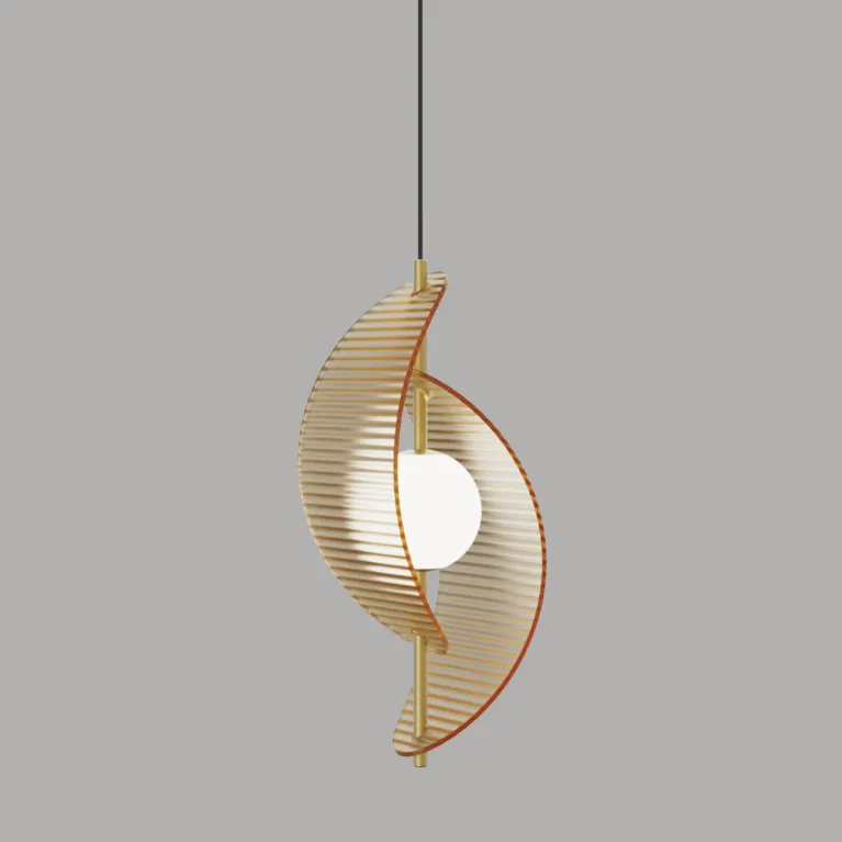 Подвесной светильник Delight Collection MD24030035-1A brass/amber в Нижнем Новгороде