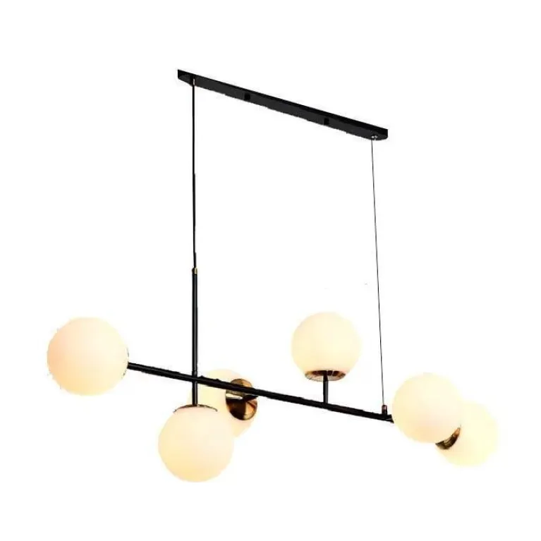 Подвесная люстра iLamp Golden 9136P/6 BK-WH в Нижнем Новгороде