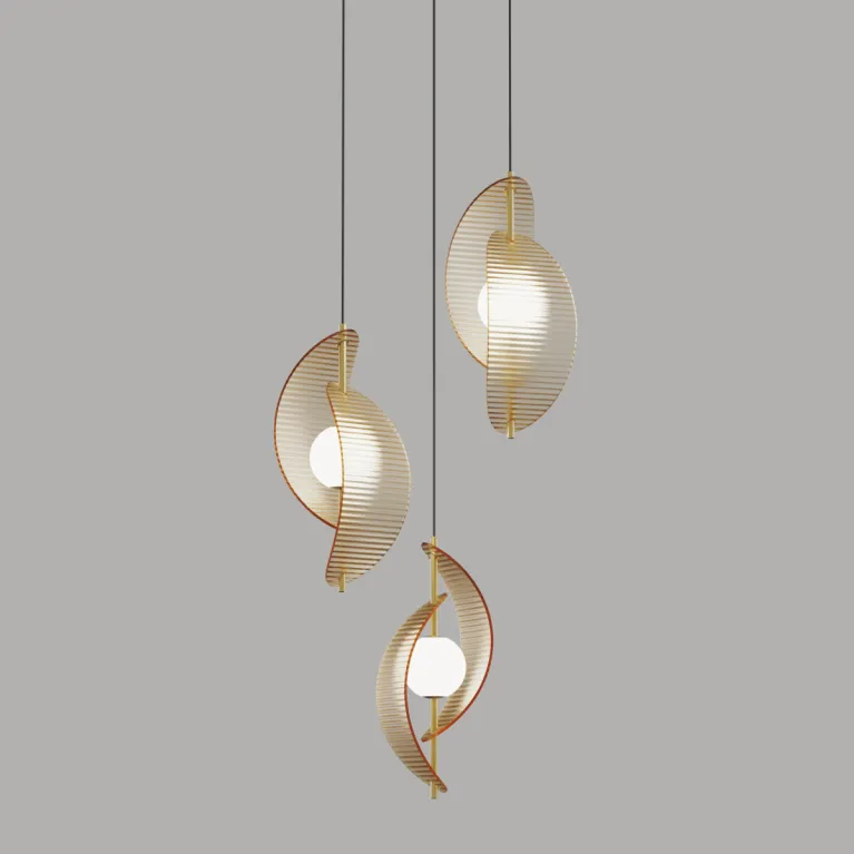 Подвесной светильник Delight Collection MD24030035-3A brass/amber в Нижнем Новгороде