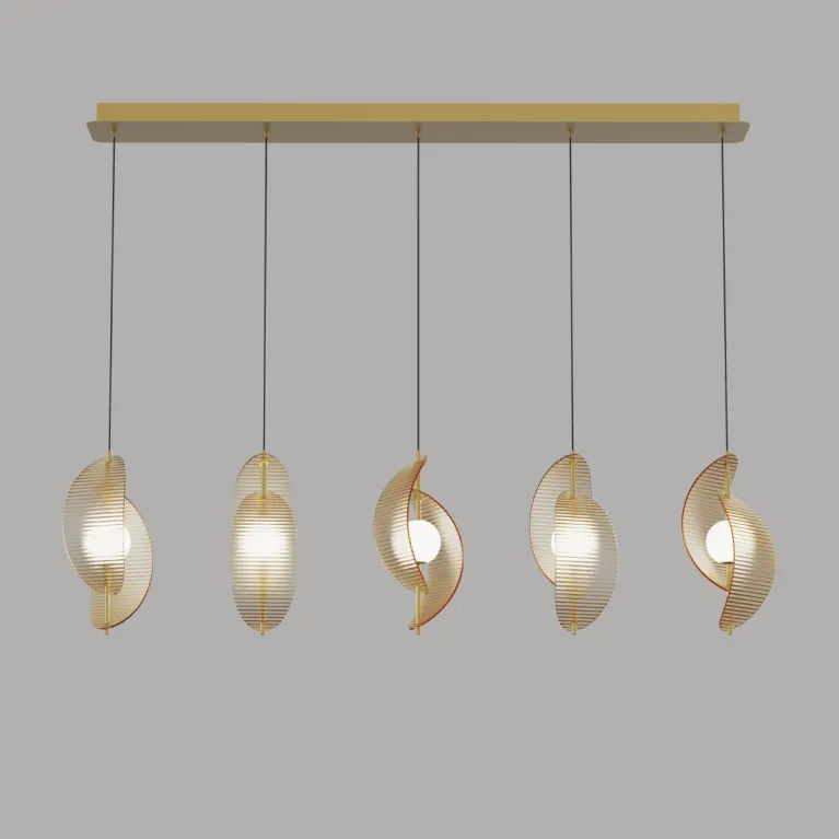 Подвесной светильник Delight Collection MD24030035-5B brass/amber в Нижнем Новгороде
